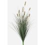 Konstgjort kanin svansgräs ELSAWE, stödpinne, ax, grönt, 90cm