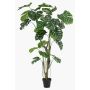 Konstväxt Philodendron monstera deliciosa TANIESO, konststam, luftrötter, 210cm