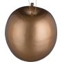 Dekorativt äpple TUSKA, guld, 8cm