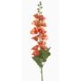 Konstgjord blomma stockros WHYNRA, orange, 105cm
