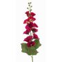 Konstgjord blomma stockros WHYNRA, cerise, 105cm