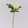 Konstblomma, dahlia WERNYT, krämfärgad, 45cm, Ø10cm