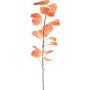 Dekorativ gren av svartpoppel SOLVEN, orange, 120cm