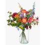 Konstgjord blomsterbukett FEME, brokig, 90cm, Ø55cm