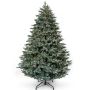 Konstgjord julgran BUFFALO SPEED, frostad, LED-belysning, 230cm, Ø145cm