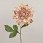 Konstgjord sammetdahlia MINBU, rosé, 60cm, Ø17cm