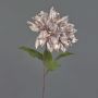 Sammet, konstgjord dahlia MINBU, ljuslila, 60cm, Ø17cm