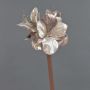 Sammet Amaryllis konstblomma KIRSTY, ljuslila, 70cm, Ø13-15cm
