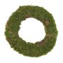 Naturlig mosskrans DIOTIMA, grön, Ø30cm