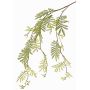 Konstgjord mimosagren ELPIDA, grön, 110cm