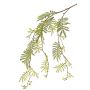 Konstgjord mimosagren ELPIDA, grön, 110cm