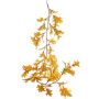 Konstgjord ekgirland ERASMIA, gul-orange, 180cm