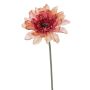 Konstgjord gerbera PAMILLA, laxros-rosa, 65cm, Ø12cm