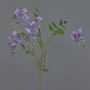 Konstgjord wisteria-gren SOULA med blommor, lila, 80cm, Ø7-8cm