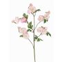 Konstgjord trichterblomma, gren IORDANIS, rosa-vit, 80cm, Ø3-5,5cm