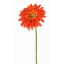 Konstgjord gerbera HELLI, orange, 65cm, Ø12cm