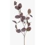 Konstgjord eukalyptusgren MAXEN med frukter, violett-grå, 75cm