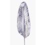 Konstgjort bananblad RUTA, lila, 105cm