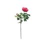 Textilblomma, pion DARISA, mörkrosa, mörka cerise, 100cm