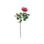 Textilblomma, pion DARISA, mörkrosa, mörka cerise, 100cm