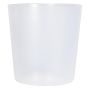 Inläggskärl KIPA för planteringskorgar, plast, vattentätt, genomskinligt, klara, 15cm, Ø15cm
