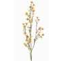 Konstgjord vaxblomma NIANG, gul-orange, 80cm, Ø1,5-2,5cm