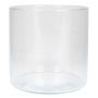 Cylindrisk blomvas SANNY i glas, klar, 19cm, Ø19,1cm
