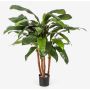 Konstgjord Cordyline BELANNA, naturliga stammar, grön, 90cm
