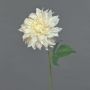 Konstgjord dahlia NATSU, krämrosa, 60cm, Ø17cm