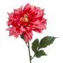 Konstgjord dahlia NATSU, cerise-rosa, 60cm, Ø17cm