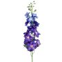 Konstgjord blomma, riddarsporre SETSUKO, mörkblå-lila, 95cm, Ø14cm
