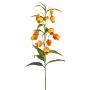 Stor konstgjord blomma, lyktlilja NIZAR, orange-grön, 100cm, Ø2,5-3,5cm