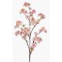 Stor konstgjord blomma, körsbärsblomgren GIMA med blommor, rosa, 120cm