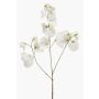 Konstgjord blomma, doftväxter KANZI, vit, 75cm, Ø4-7cm