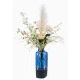 Konstgjord blomsterbukett FEME, aprikos-kräm, 95cm, Ø60cm