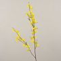 Konstgjord forsythia-gren SUKOTI med blommor, gul, 75cm, Ø3-5cm