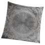 Square serving tray JEFFERSON, synthetic, black, 9"x9"x0.6"-1.6"/23x23x1.5-4cm