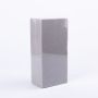 ®mosy stiftplatta BEBO för konstblommor, i folie, grå, 23x11x7,5cm