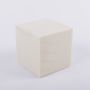 ®mosy blomsterfoamkub GABRIO för konstblommor, krämfärgad, 12x12x12cm