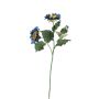 Plastkvist med solros HAITALA, Eco Collection, kungsblå, 65cm, Ø9-10cm
