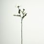 Dekorativ blomkvist, zinnia GUNDISINE, Eco Collection, vit-lila, 65cm, Ø9cm