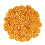 Torkade apelsinskivor ELLIDA, orange, Ø4-6cm, 250g