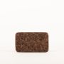 Rektangulär pressad korkunderlägg MANARA, mörk, 20x10x1,8cm