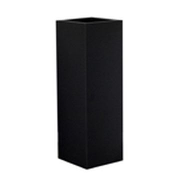 Blomkruka LYRAN av plast, svart, 30x30x90cm