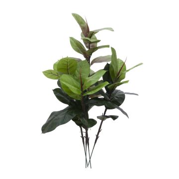 Konstgjord Ficus Elastica LIVA på stickpinne, grön, 100cm Konstgjord Ficus Elastica LIVA på stickpinne, grön, 100cm