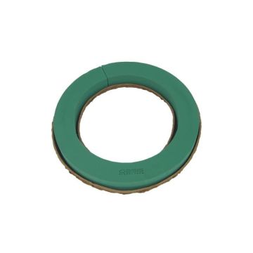 OASIS® våtstickskum krans, Biolit skål av återvunnet papper, grön, 6cm, Ø50cm
