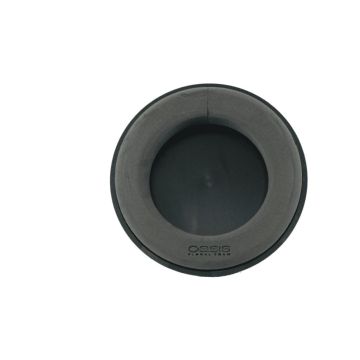 OASIS® Black Ideal våtsteckskum planteringsring, skål av papperskomposit, svart, 4,5cm, Ø30cm