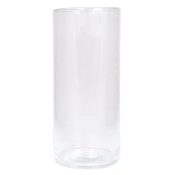 Glasvas, cylindrisk, SANYA OCEAN, transparent, 25cm, Ø11,5cm