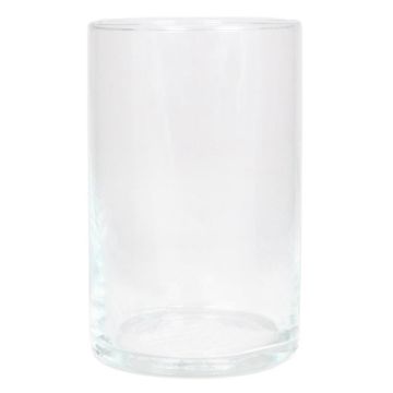 Bordslampa SANYA OCEAN, glas, cylinder, klar, 20cm, Ø11,5cm