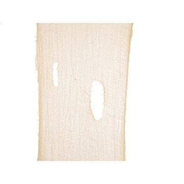 Halloween-dekorationsduk ZELENA, grovmaskig, beige, 75x300cm Halloween-dekorationsduk ZELENA, grovmaskig, beige, 75x300cm